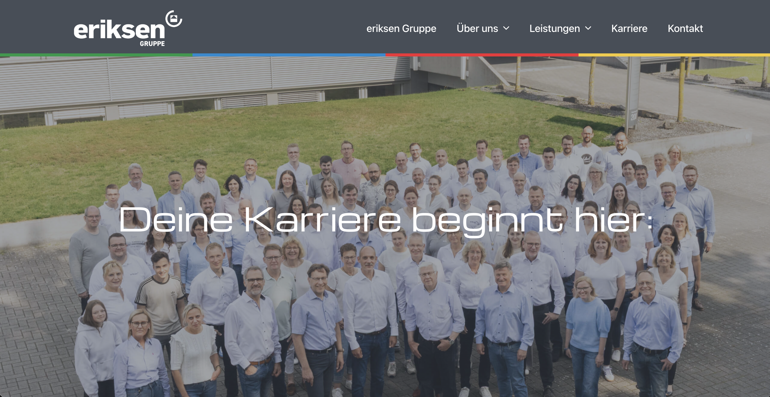 Webseite eriksen gruppe von my-scale