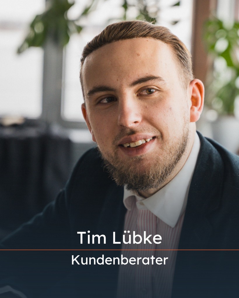 Tim Lübke, Kundenberater